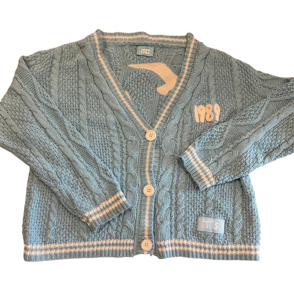 Taylor Swift 1989 Cardigan Taylor's Version Limited Edition MD/LG Eras Tour Bird